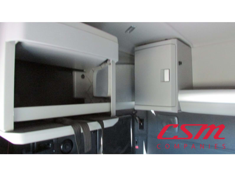 Interior passenger side sleeper for this 2026 Kenworth T880 (Stock number: TJ195424)