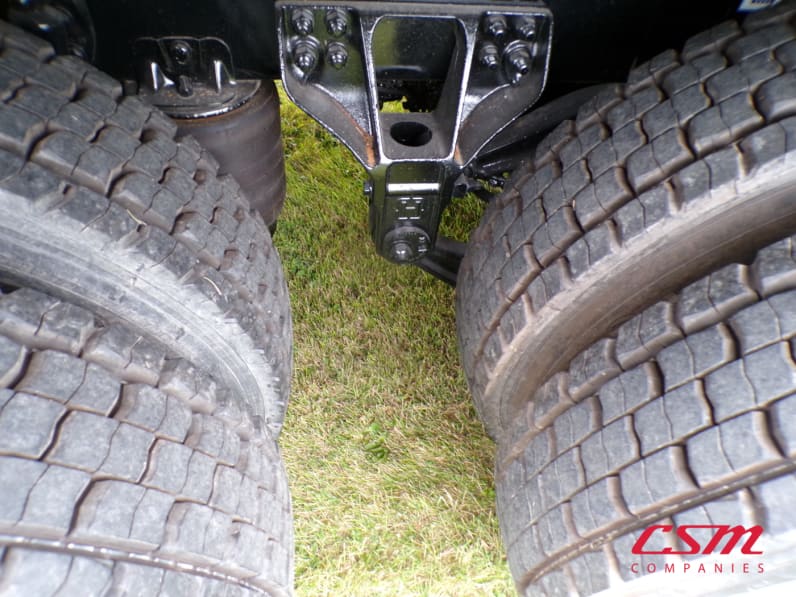 Driver side rear frame and tire tread for this 2026 Kenworth T880 Short Hood (Stock number: TJ206864)