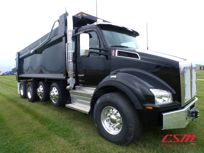 Exterior front passenger side for this 2026 Kenworth T880 Short Hood (Stock number: TJ206864)