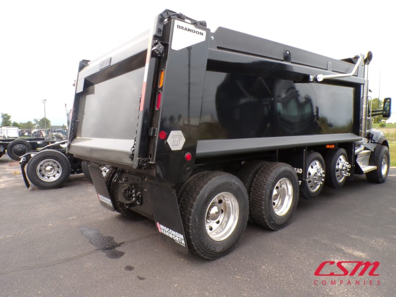 Exterior rear passenger side for this 2026 Kenworth T880 Short Hood (Stock number: TJ206864)