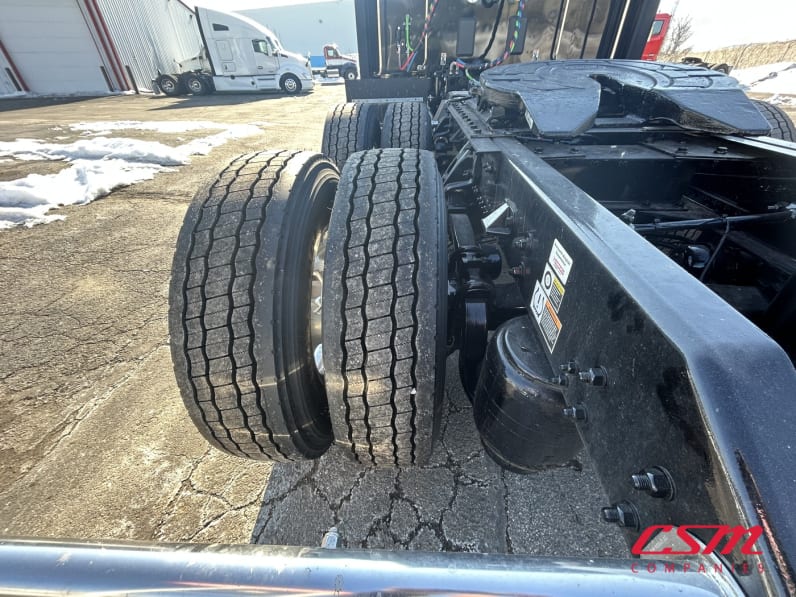 Driver side rear frame and tire tread for this 2026 Kenworth T880 (Stock number: TJ230040)Weeee