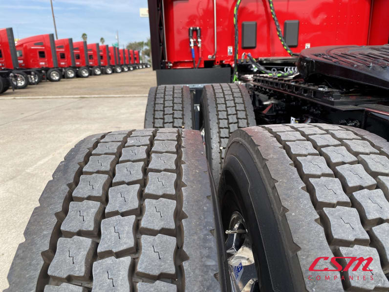 Driver side rear frame and tire tread for this 2026 Kenworth T680 (Stock number: TJ230134)