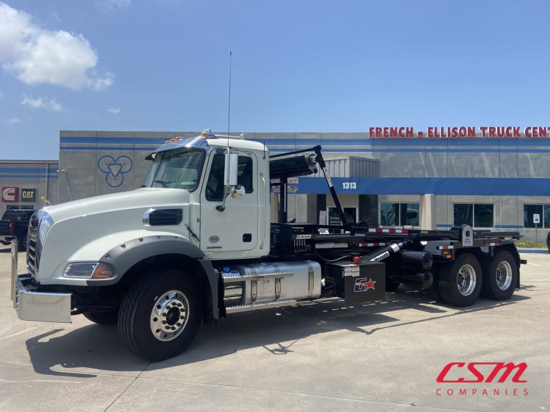 Exterior front drivers side for this 2026 Mack Granite GR64 (Stock number: TM051005)