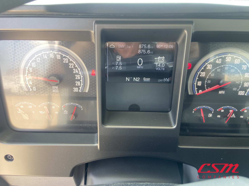 Mileage for this 2026 Mack Granite GR64 (Stock number: TM051005)