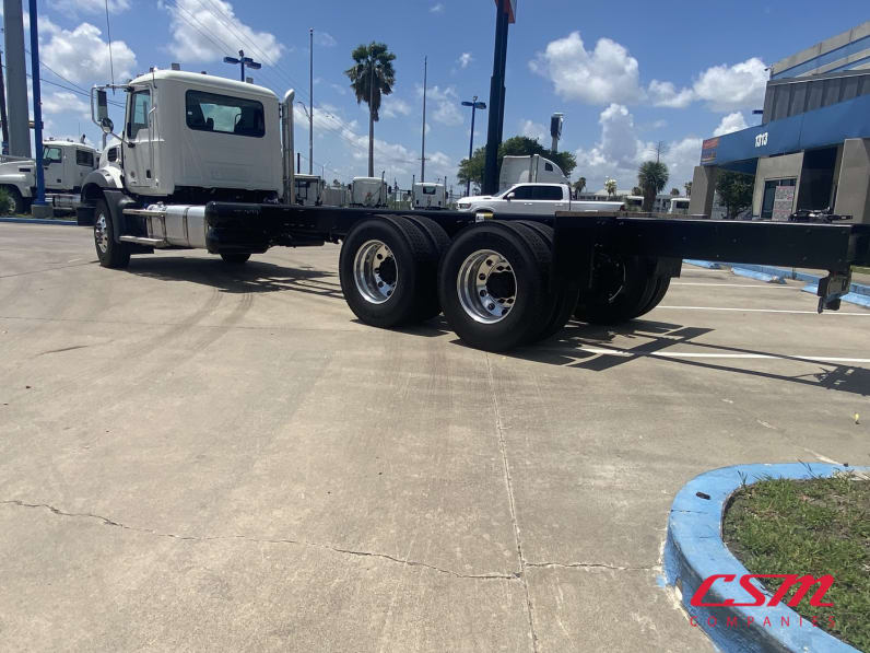 Exterior rear driver side for this 2026 Mack Granite GR64 (Stock number: TM051792)