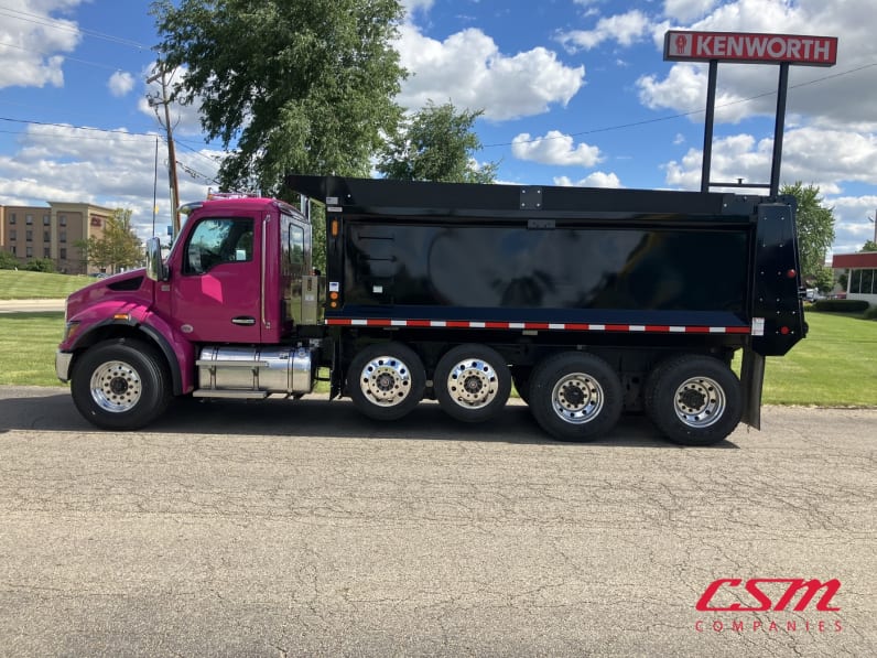 Exterior full driver side for this 2026 Kenworth T480 (Stock number: TM223983)Weeee