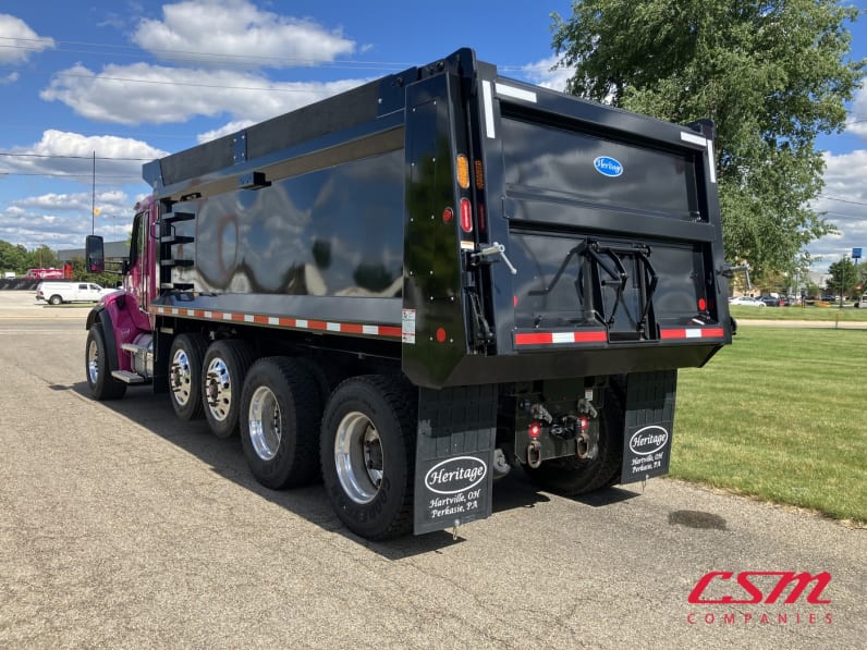 Exterior rear driver side for this 2026 Kenworth T480 (Stock number: TM223983)Weeee