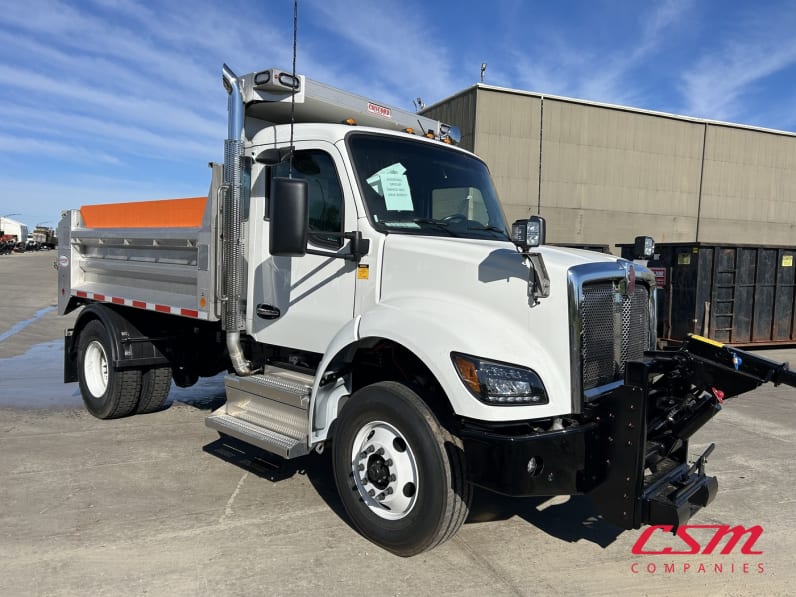 Exterior front passenger side for this 2026 Kenworth T280 (Stock number: TM229051)Weeee