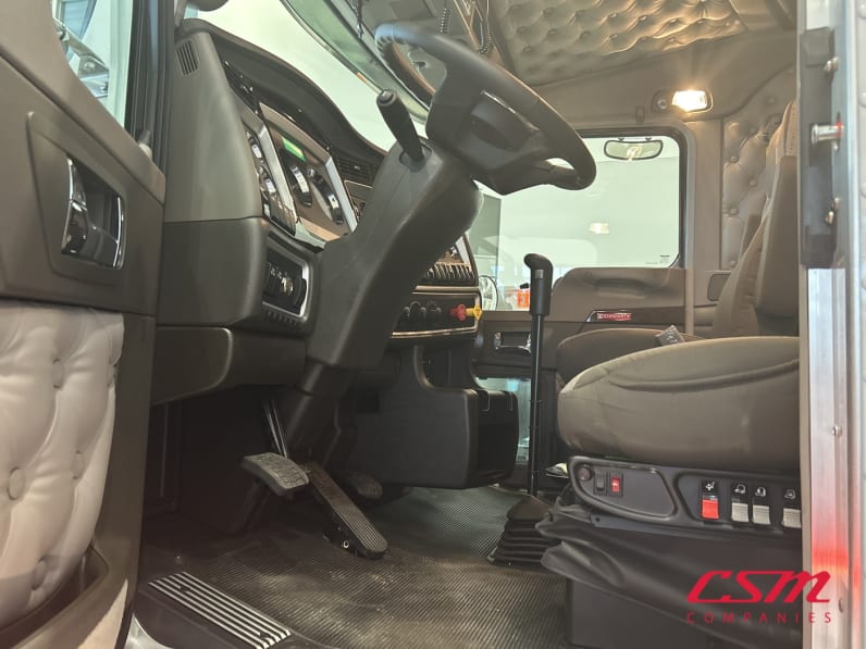 Drivers side door open for this 2026 Kenworth W900L (Stock number: TR195498)