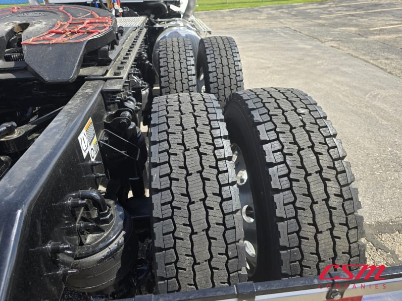 Passenger side rear frame and tire tread for this 2025 Kenworth W900B (Stock number: TR208424)