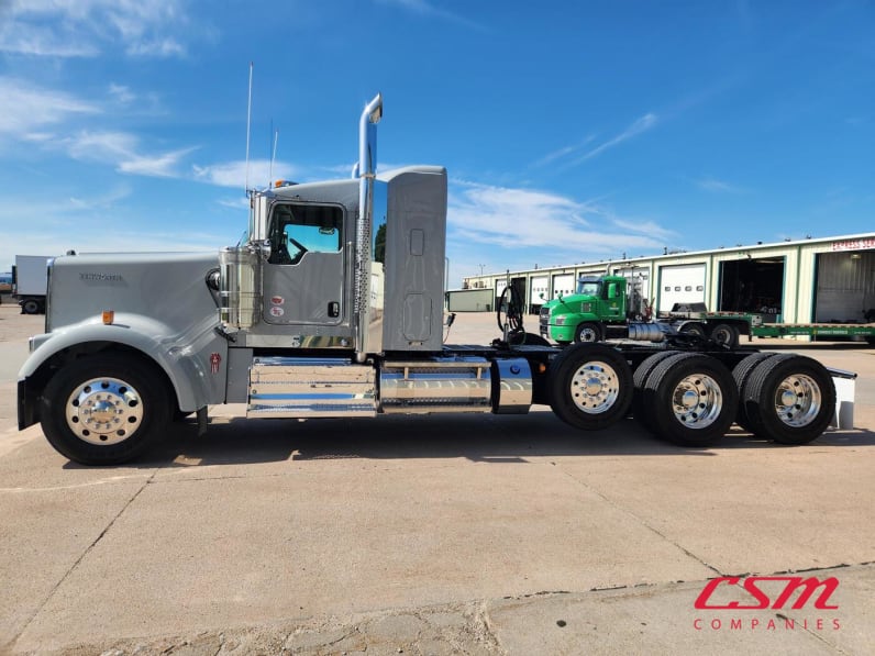 Exterior full driver side for this 2026 Kenworth W900L (Stock number: TR216633)