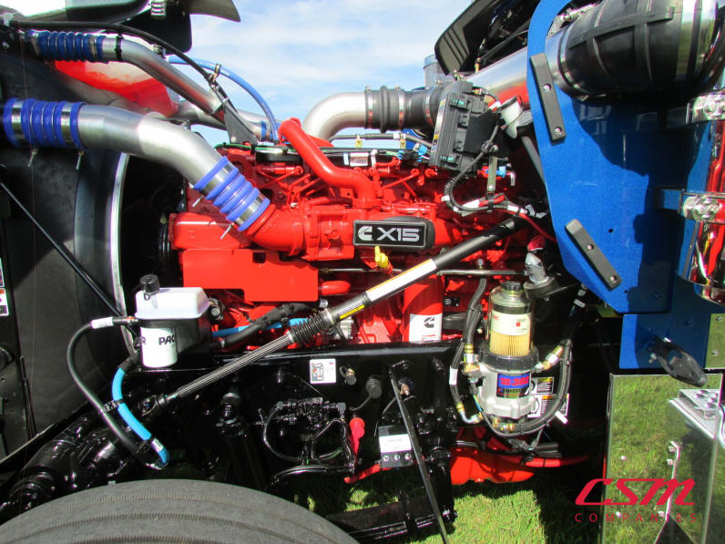 Passenger side engine for this 2026 Kenworth W900L (Stock number: TR218306)