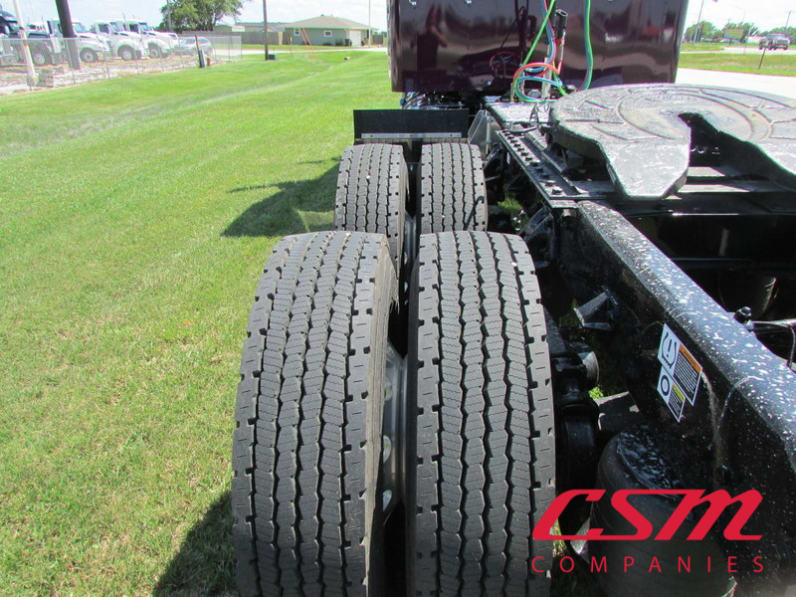 Driver side rear frame and tire tread for this 2026 Kenworth W900L (Stock number: TR218307)
