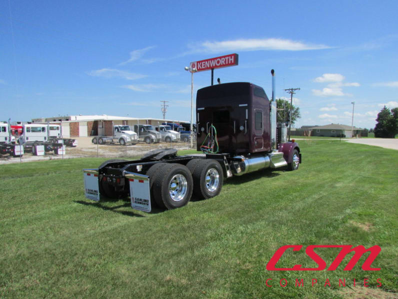 Exterior rear passenger side for this 2026 Kenworth W900L (Stock number: TR218307)