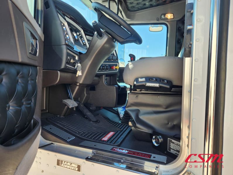 Drivers side door open for this 2026 Kenworth W900L (Stock number: TR218440)