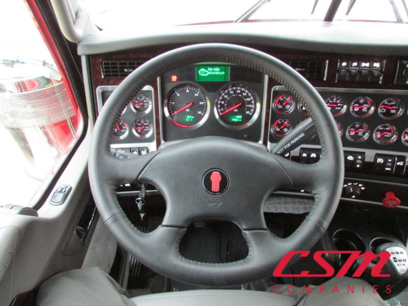 Interior dash for this 2026 Kenworth W900L (Stock number: TR224556)