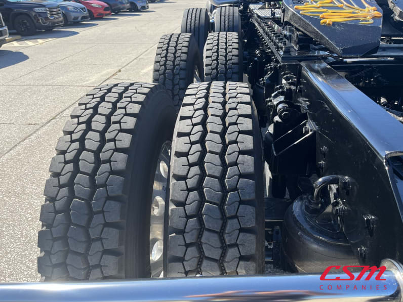Driver side rear frame and tire tread for this 2026 Kenworth W900L (Stock number: TR224699)