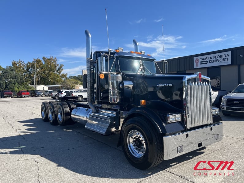 Exterior front passenger side for this 2026 Kenworth W900L (Stock number: TR224699)