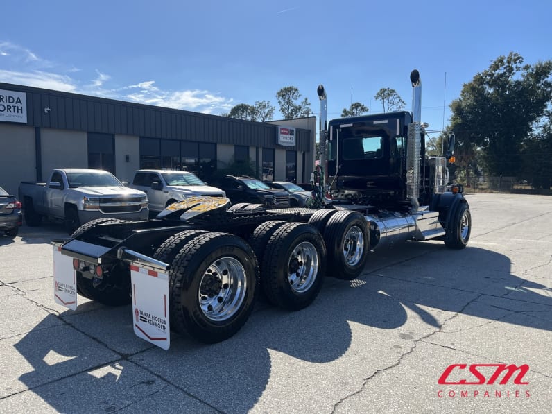 Exterior rear passenger side for this 2026 Kenworth W900L (Stock number: TR224699)