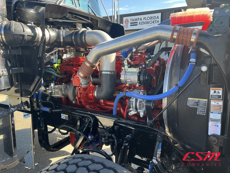 Passenger side engine for this 2026 Kenworth W900L (Stock number: TR224699)