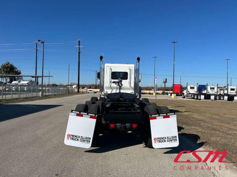 Exterior full rear view for this 2026 Kenworth W900B (Stock number: TR225824)