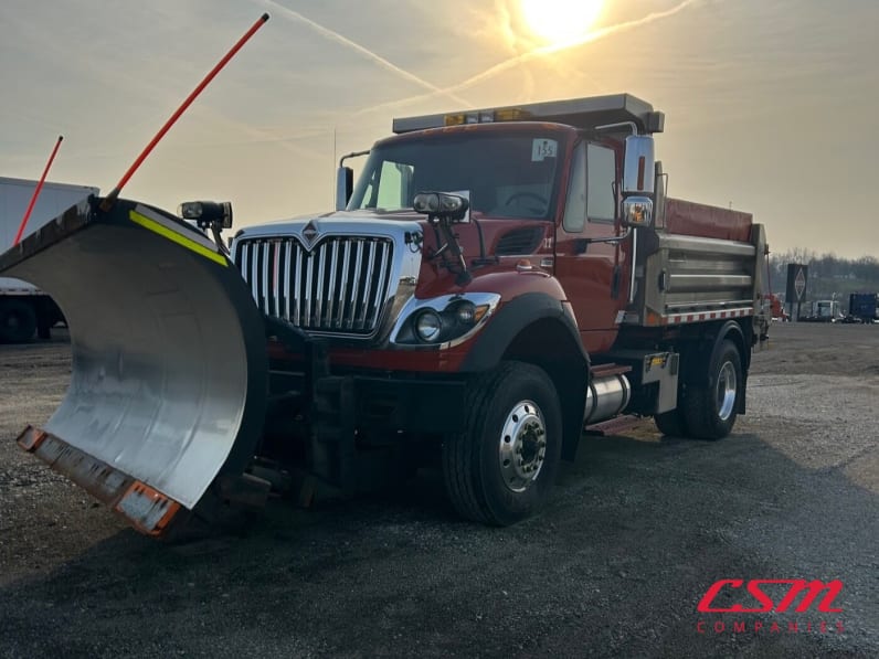 Exterior front drivers side for this 2011 International 7500 (Stock number: UBJ423548)Weeee