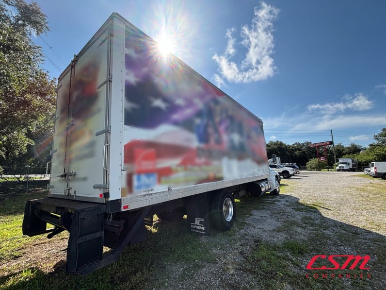 Exterior rear passenger side for this 2012 Kenworth T270 (Stock number: UCM324438)