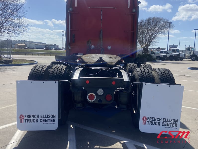 Exterior full rear view for this 2021 Freightliner 122SD SFA (Stock number: UMDMY4366)Weeee