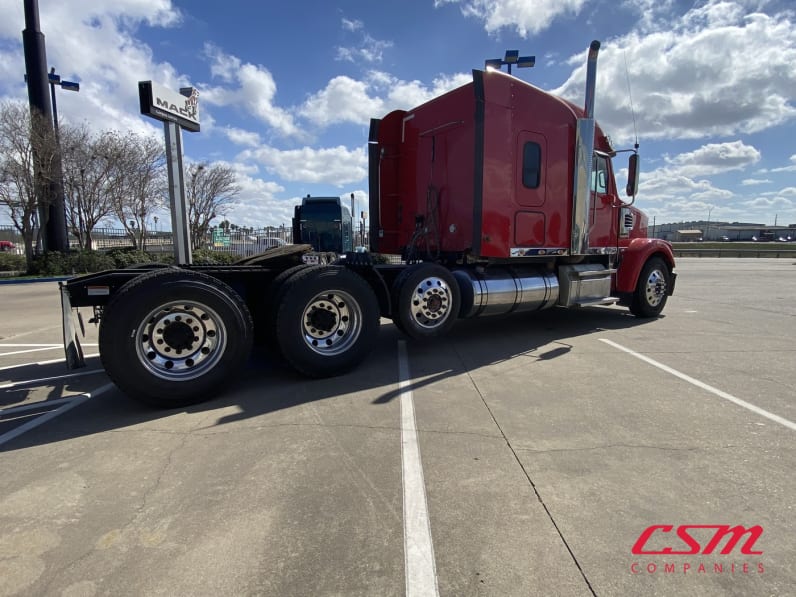 Exterior rear passenger side for this 2021 Freightliner 122SD SFA (Stock number: UMDMY4366)Weeee