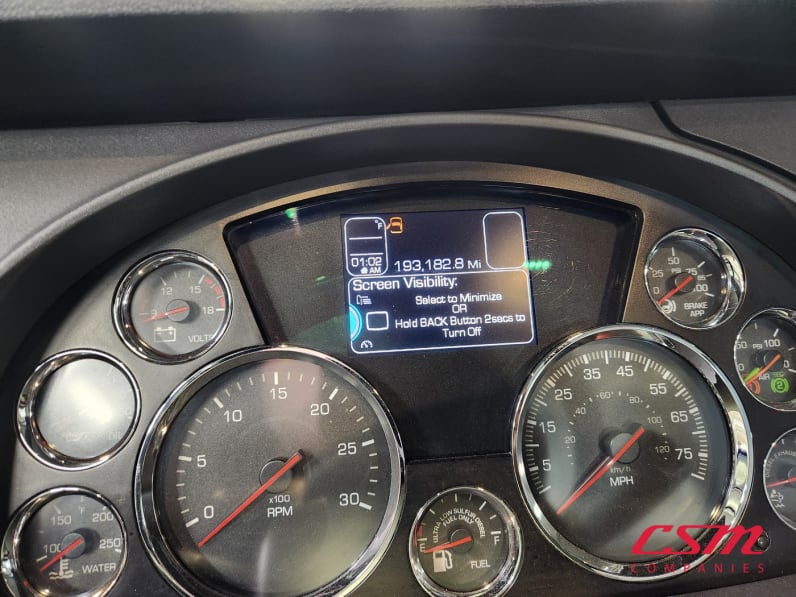 Mileage for this 2021 Kenworth T680 (Stock number: UMJ470919)