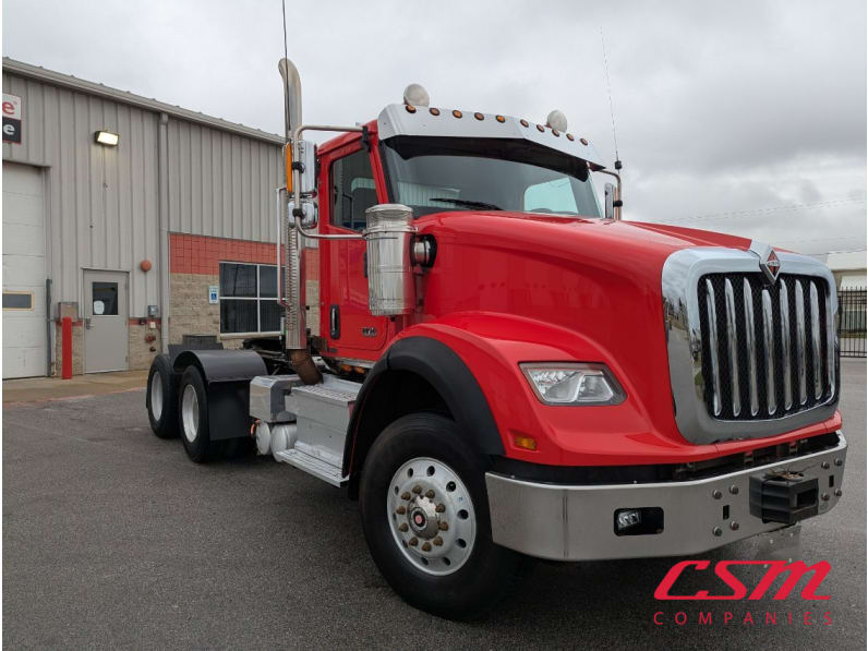 Exterior front passenger side for this 2021 International HX620 (Stock number: UMN597713)Weeee