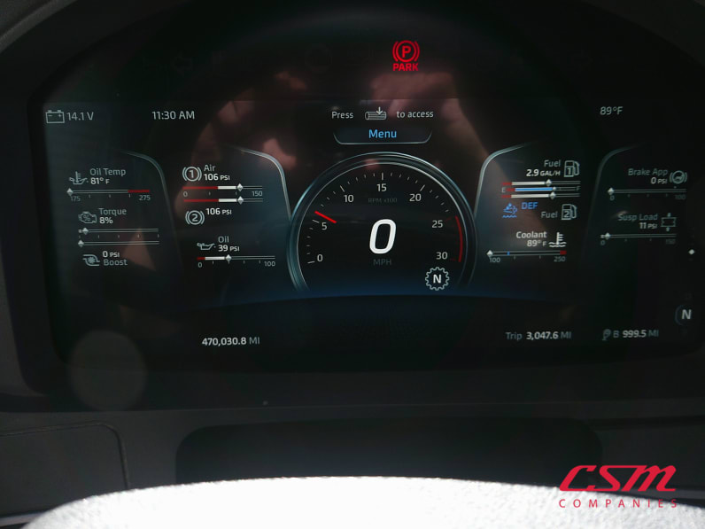 Mileage for this 2022 Kenworth T680 (Stock number: UNJ155286)