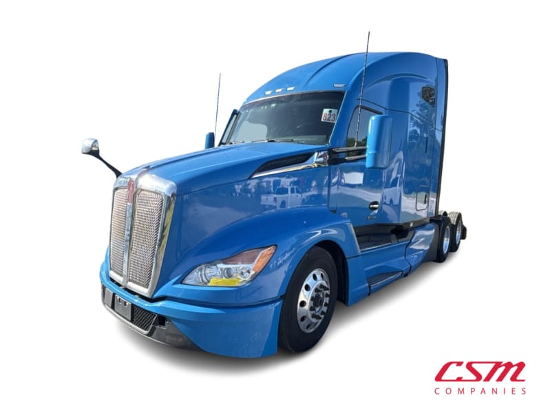 Featured image with white background for this 2023 Kenworth T680 (Stock number: UPJ216761)