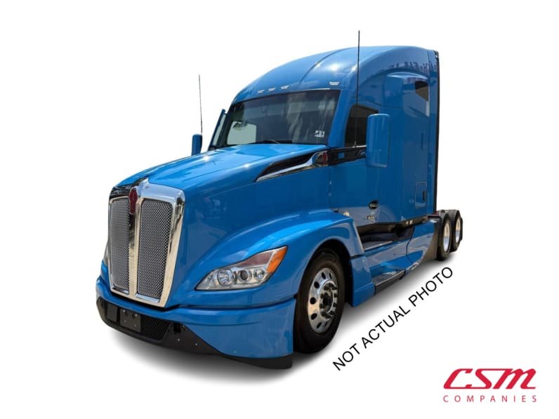 Featured image with white background for this 2023 Kenworth T680 (Stock number: UPJ216940)
