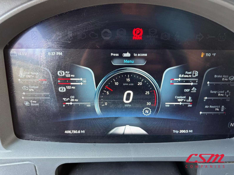 Mileage for this 2023 Kenworth T680 (Stock number: UPJ216954)Weeee