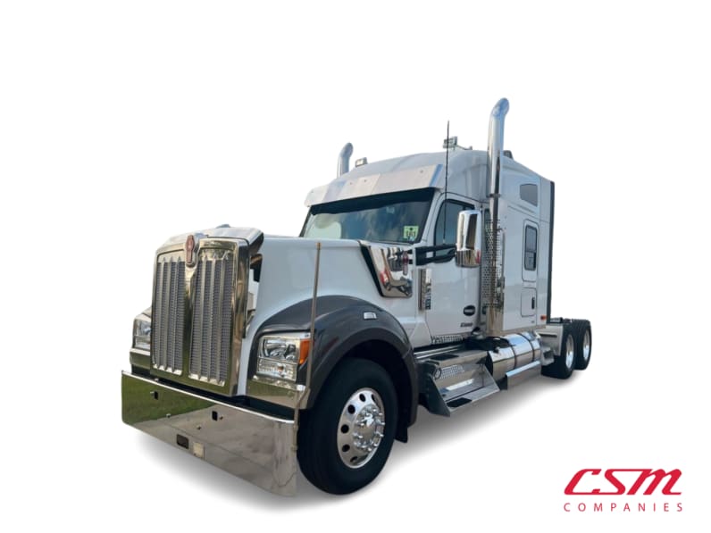 Featured image with white background for this 2023 Kenworth W990 (Stock number: UPJ220957)