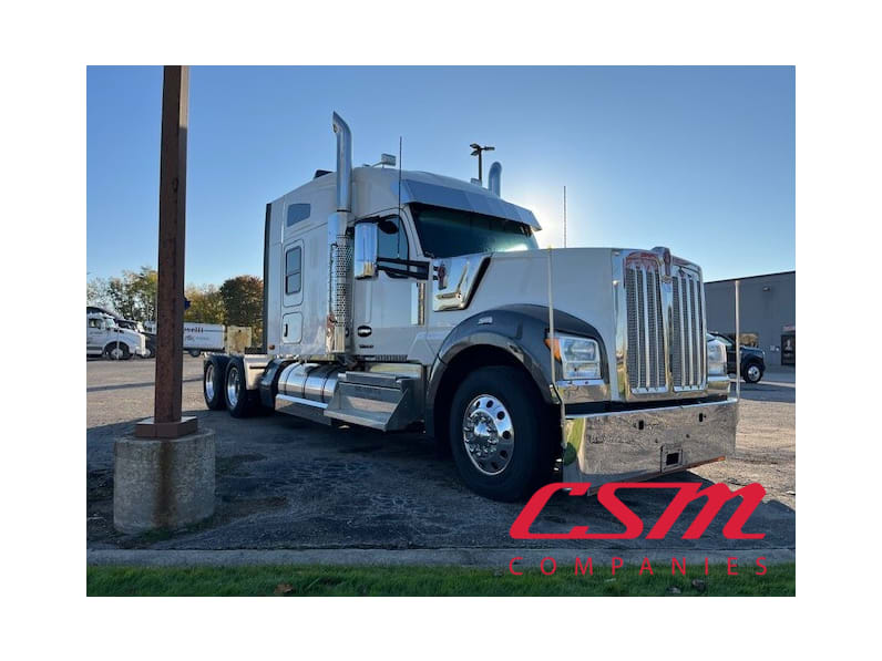 Exterior front passenger side for this 2023 Kenworth W990 (Stock number: UPJ220961)