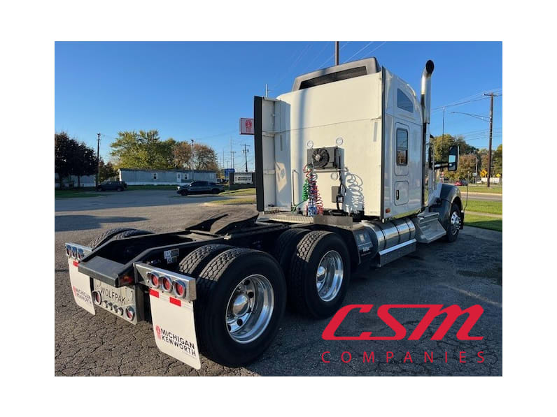 Exterior rear passenger side for this 2023 Kenworth W990 (Stock number: UPJ220961)