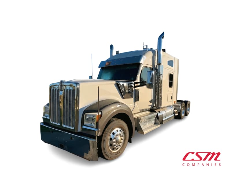 Featured image with white background for this 2023 Kenworth W990 (Stock number: UPJ220961)