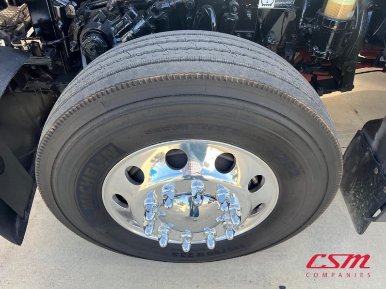Driver side front tire tread for this 2023 Kenworth W990 (Stock number: UPJ220964)