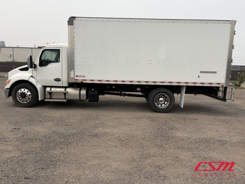 Exterior full driver side for this 2023 Kenworth T280 (Stock number: UPM237617)Weeee