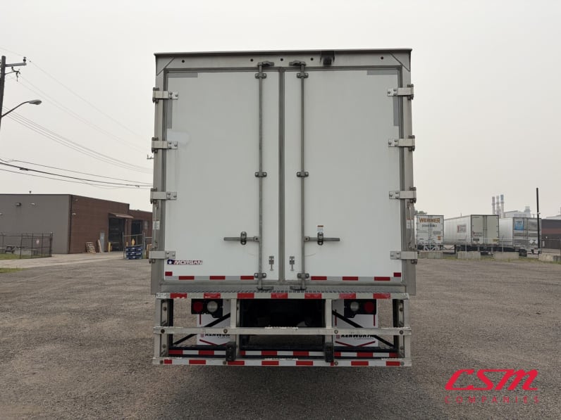 Exterior full rear view for this 2023 Kenworth T280 (Stock number: UPM237617)Weeee