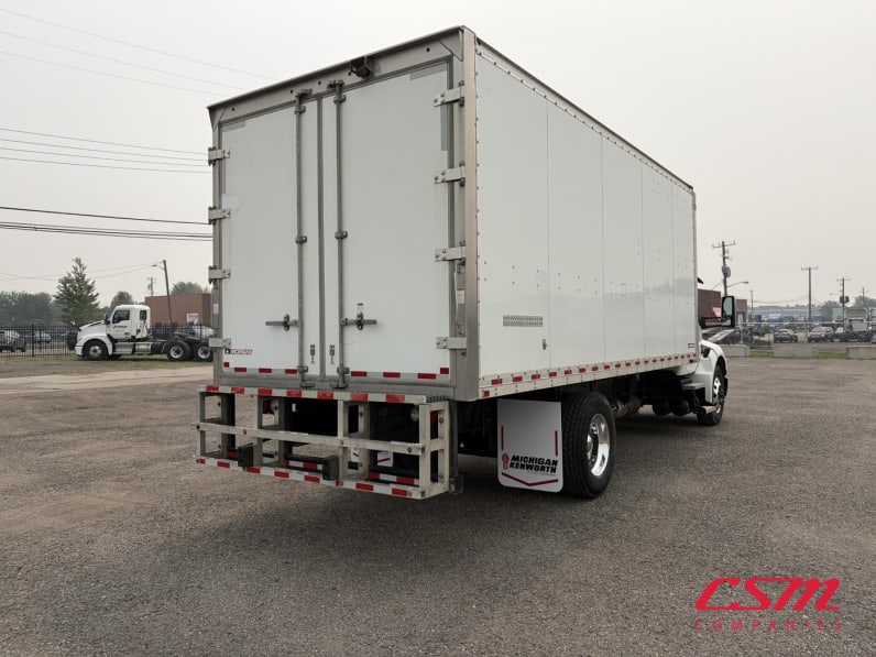 Exterior rear passenger side for this 2023 Kenworth T280 (Stock number: UPM237617)Weeee