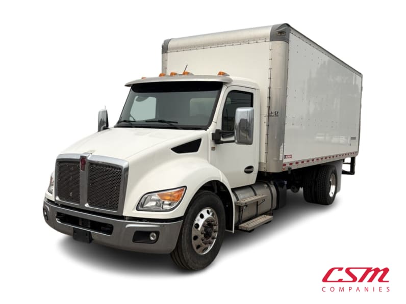 Featured image with white background for this 2023 Kenworth T280 (Stock number: UPM237617)