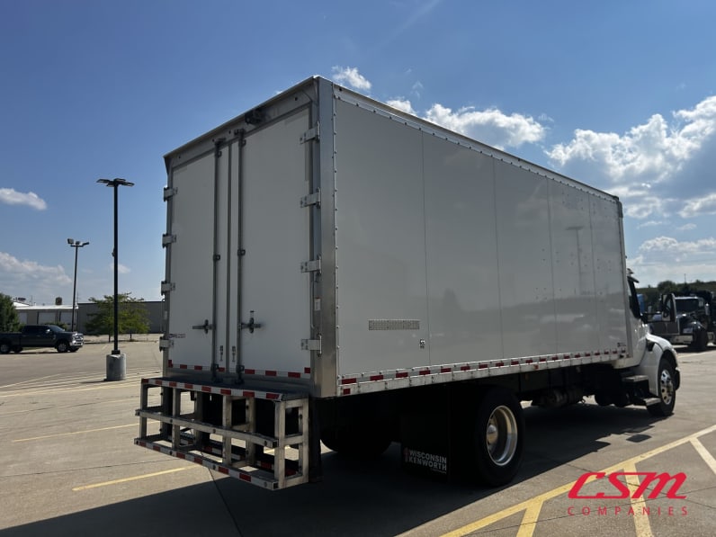 Exterior rear passenger side for this 2023 Kenworth T280 (Stock number: UPM237621)Weeee