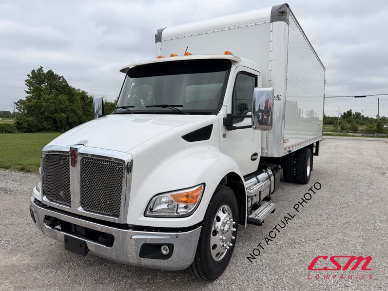 Exterior front drivers side for this 2023 Kenworth T280 (Stock number: UPM237624)Weeee