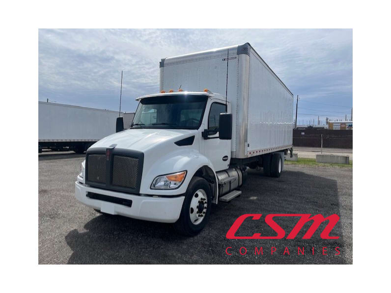 Exterior front drivers side for this 2023 Kenworth T280 (Stock number: UPM252172)
