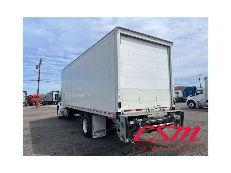 Exterior rear driver side for this 2023 Kenworth T280 (Stock number: UPM252172)