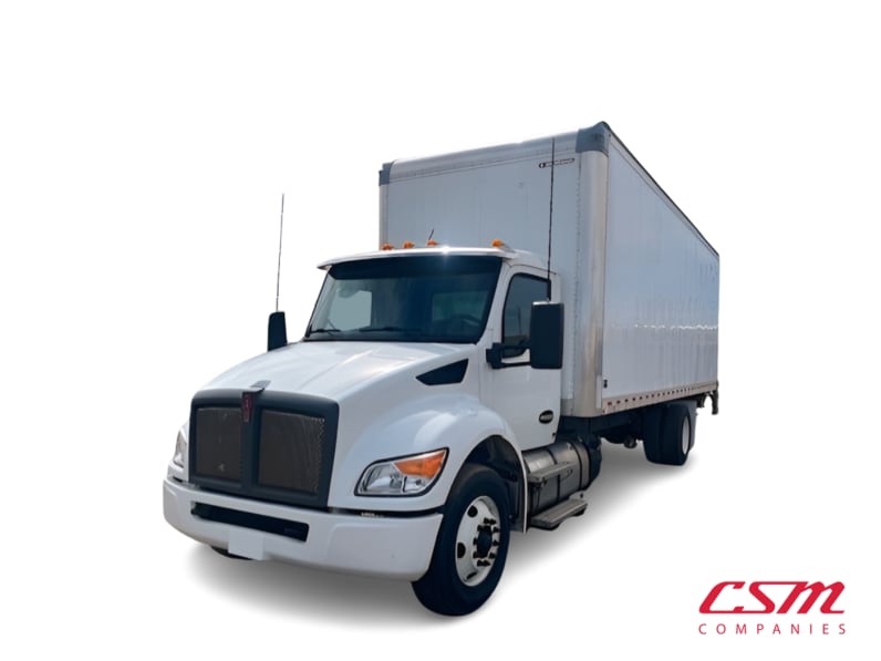 Featured image with white background for this 2023 Kenworth T280 (Stock number: UPM252172)
