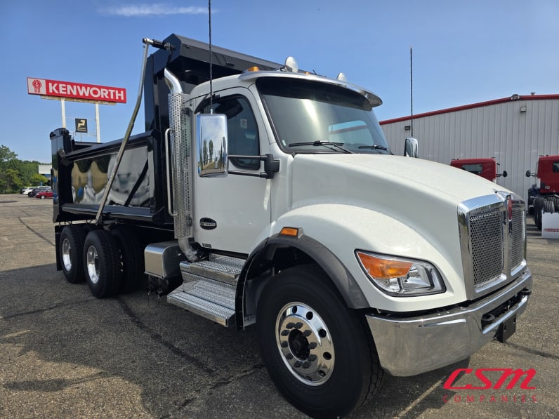 Exterior front passenger side for this 2027 Kenworth T480 (Stock number: VJ240613)Weeee